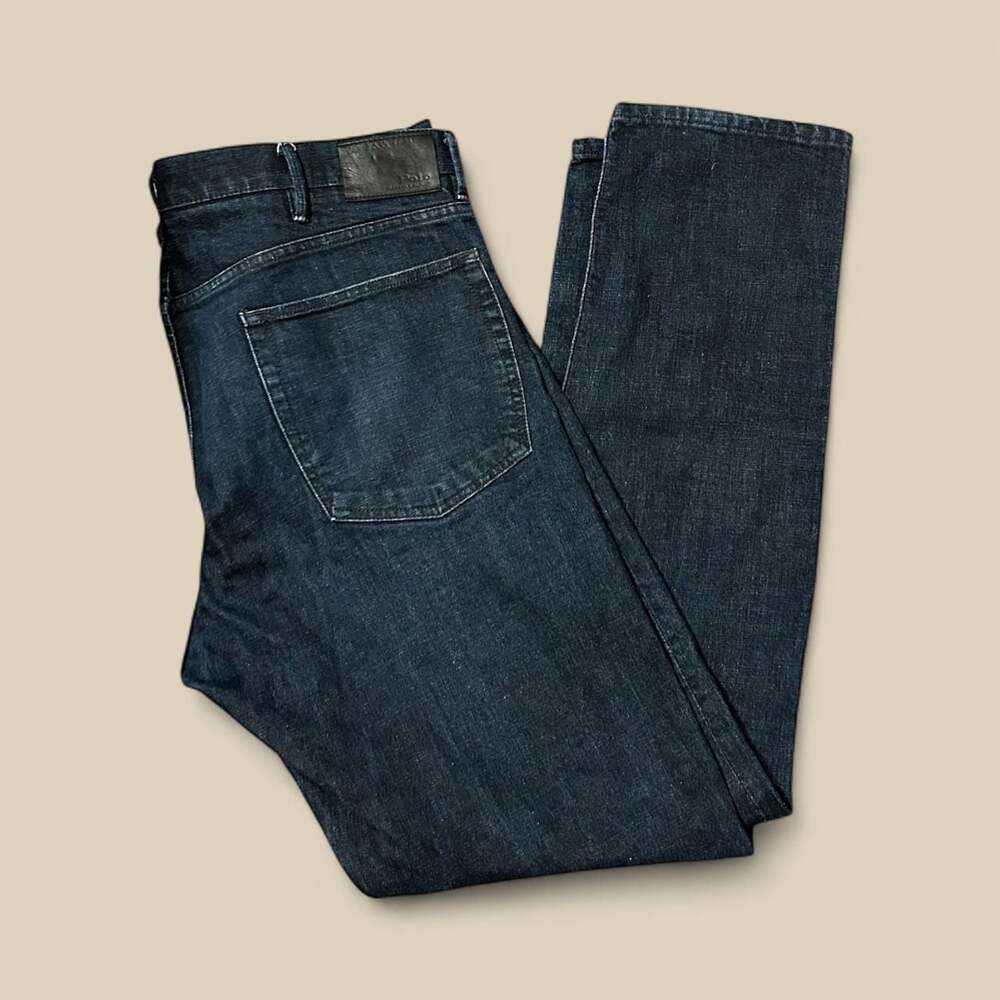 Polo Ralph Lauren Jeans Men's 38 x 36 Prospect Straight Western Cowboy Rancher - Picture 2 of 9
